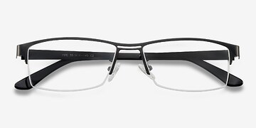 Black Fife -  Metal Eyeglasses