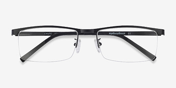 Black Chute -  Metal Eyeglasses