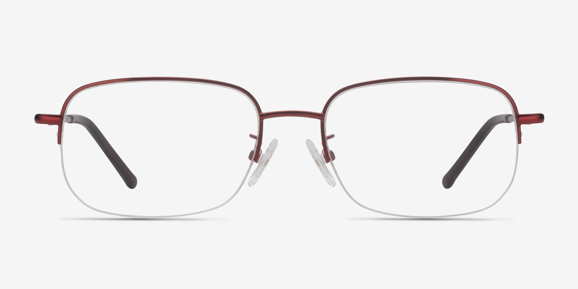 Munroe Rouge MétalMontures de lunettes de vue d'EyeBuyDirect, Vue de Face