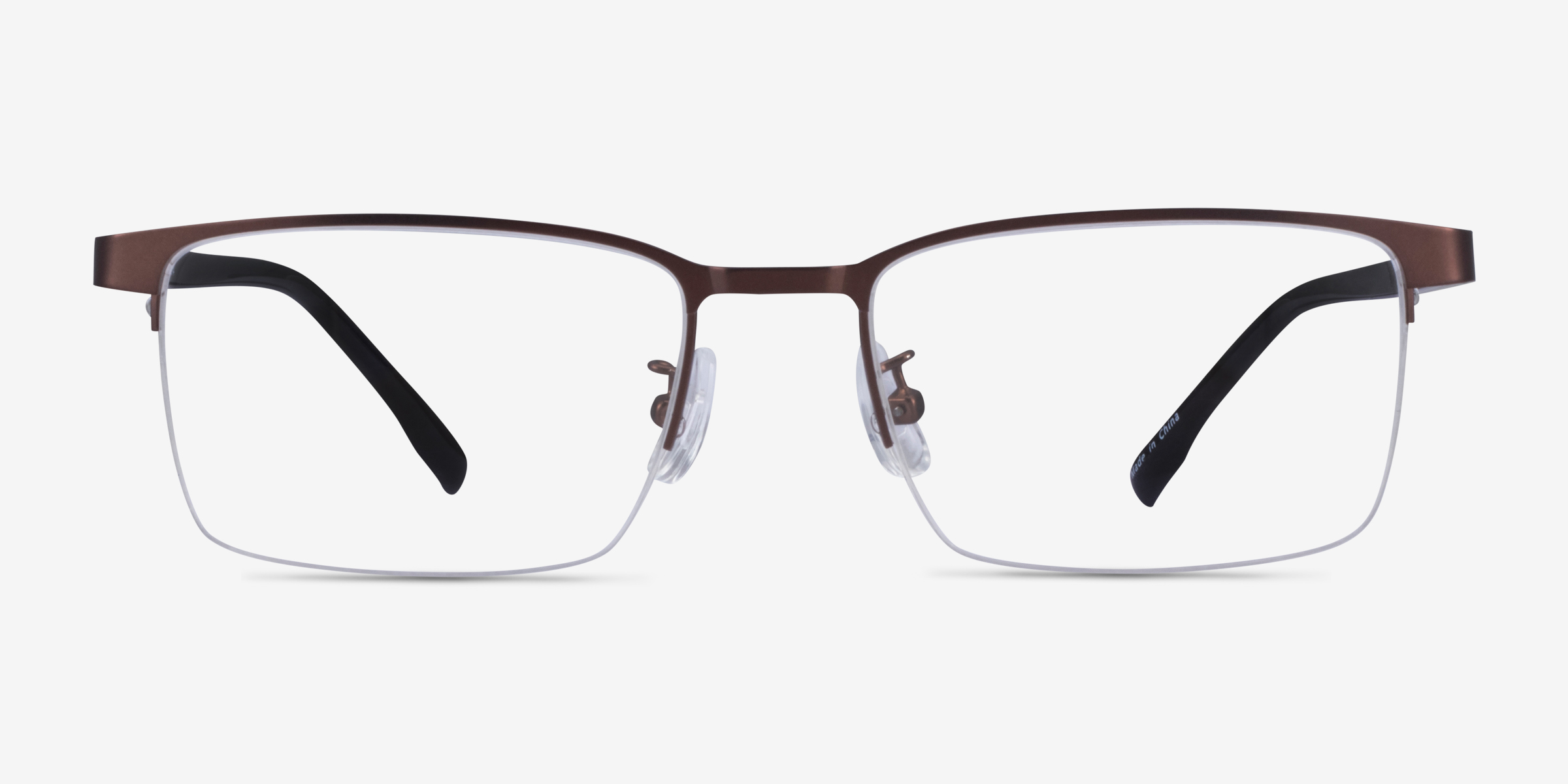 Thesis Coffee Black MétalMontures de lunettes de vue d'EyeBuyDirect, Vue de Face