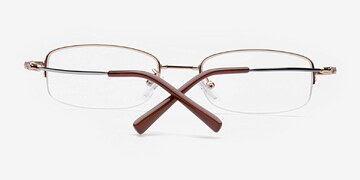 Golden Nantes -  Classic Metal Eyeglasses
