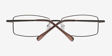 Brown Michelle -  Classic Metal Eyeglasses