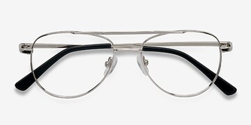 Silver Tasker -  Lightweight Metal Eyeglasses