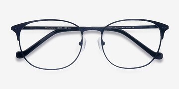 Navy Phenomena -  Classic Metal Eyeglasses
