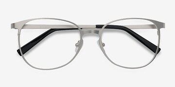 Silver Twisted -  Metal Eyeglasses