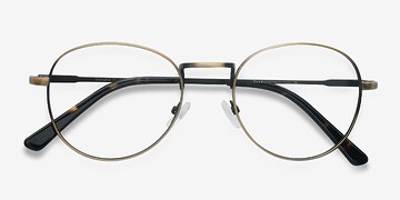 Bronze Shanghai -  Vintage Metal Eyeglasses