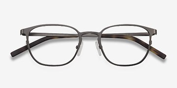 Gunmetal Plateau -  Metal Eyeglasses