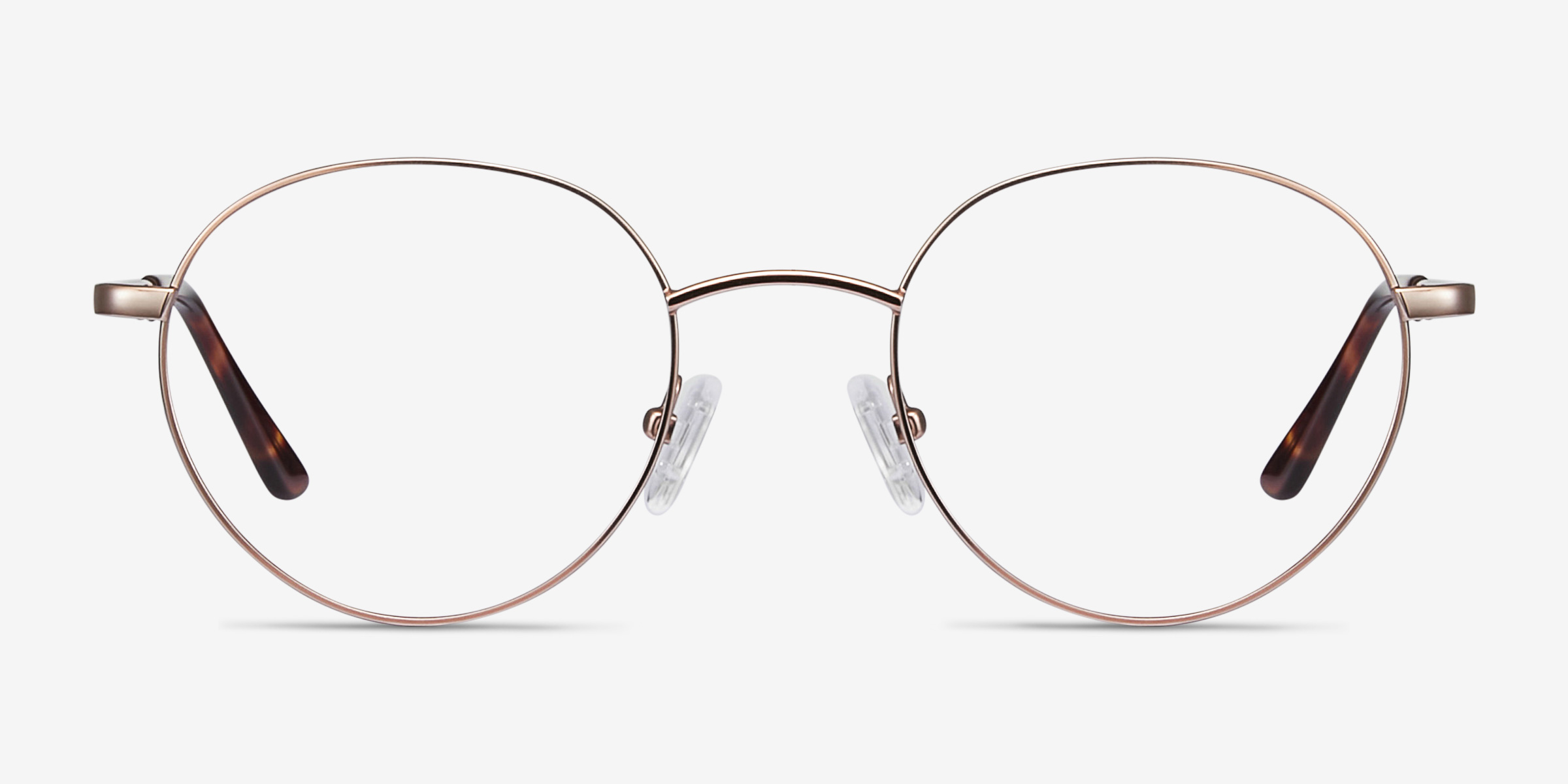 Retell Or rose MétalMontures de lunettes de vue d'EyeBuyDirect, Vue de Face