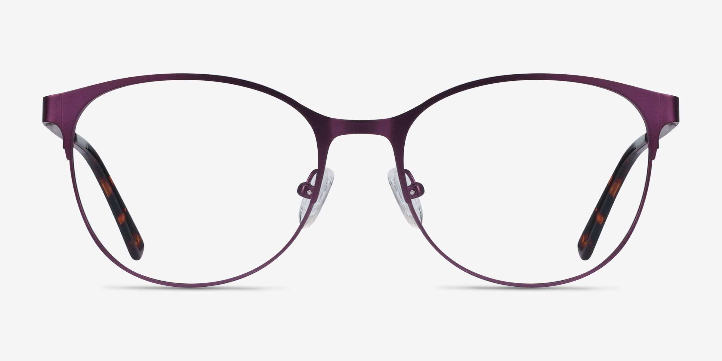 Kali Violet MétalMontures de lunettes de vue d'EyeBuyDirect, Vue de Face