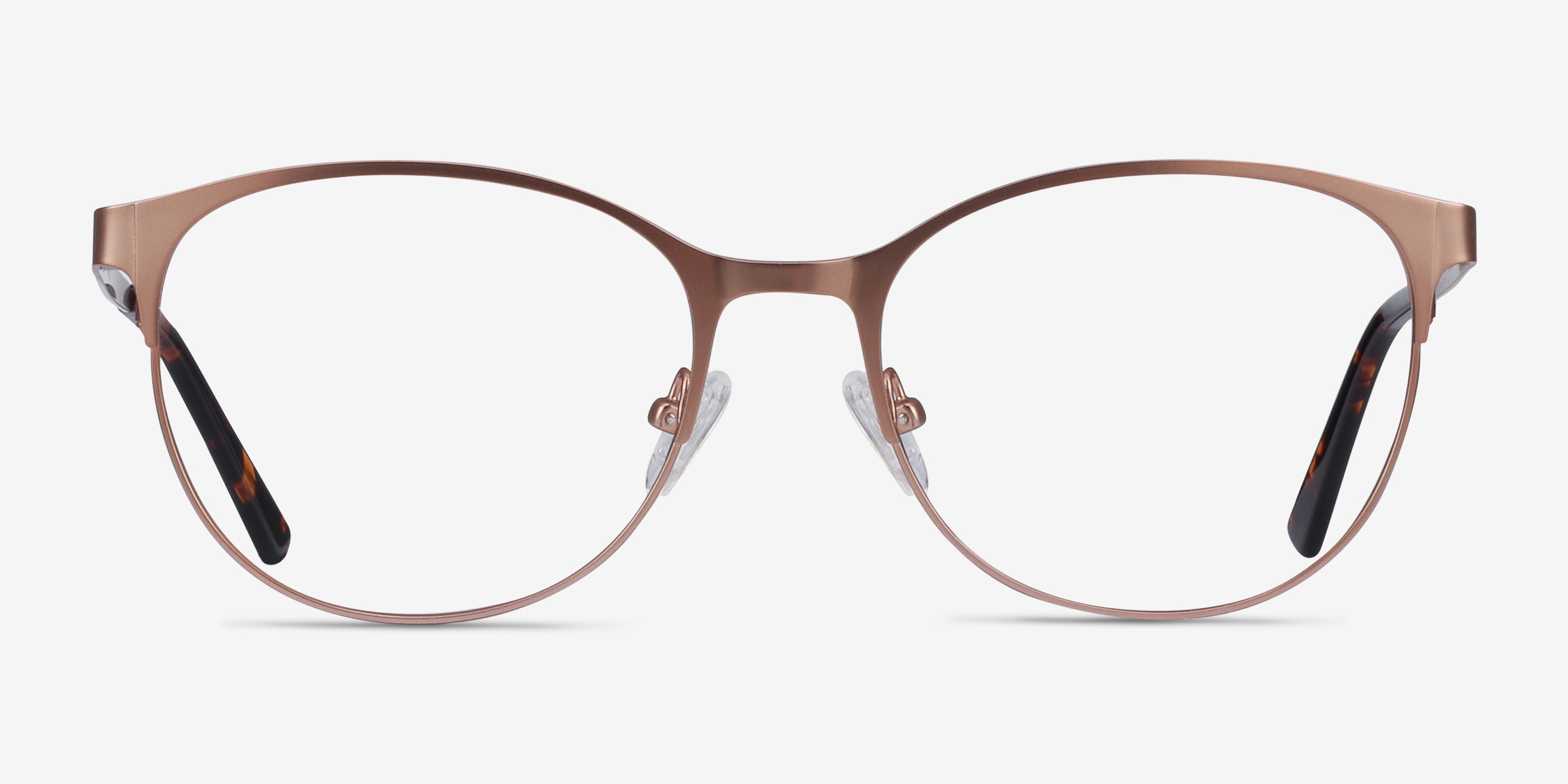 Kali Or rose MétalMontures de lunettes de vue d'EyeBuyDirect, Vue de Face