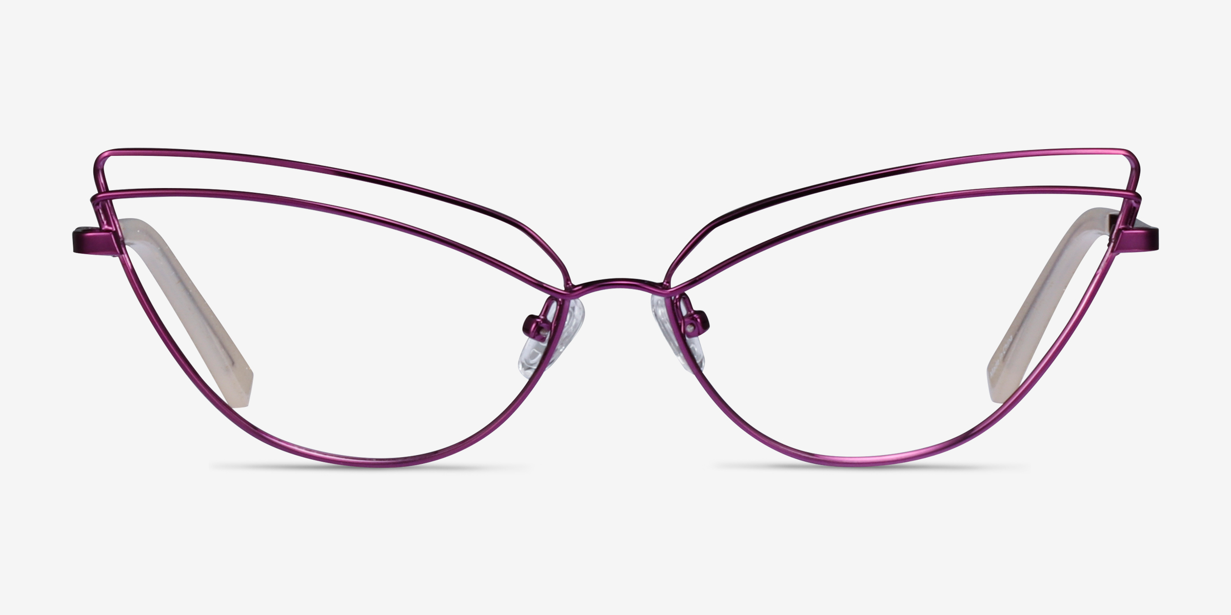 Mila Violet MétalMontures de lunettes de vue d'EyeBuyDirect, Vue de Face