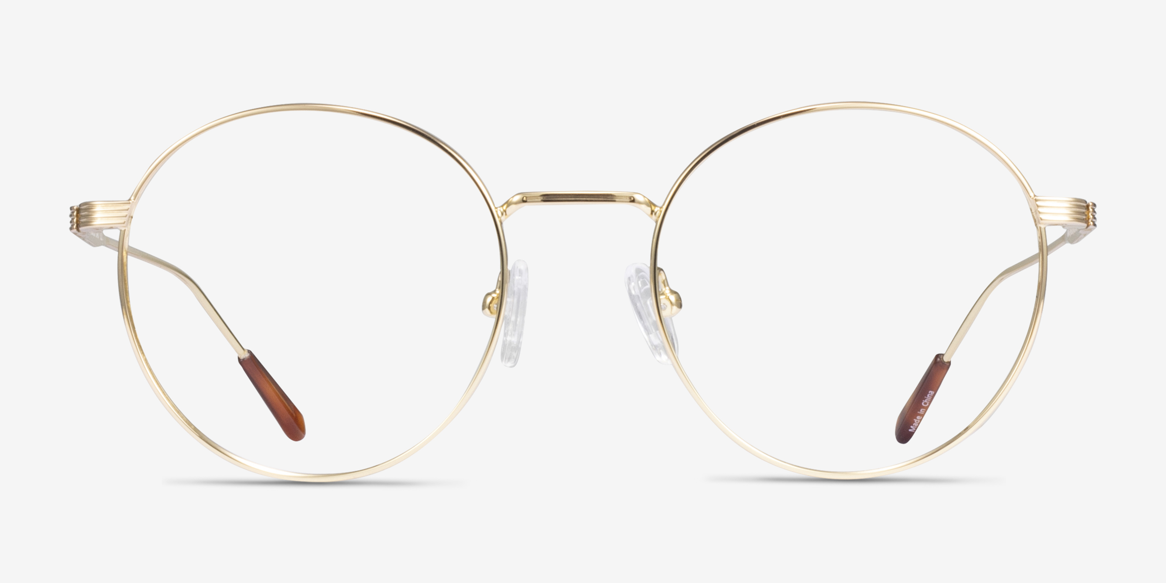 Walton Doré MétalMontures de lunettes de vue d'EyeBuyDirect, Vue de Face