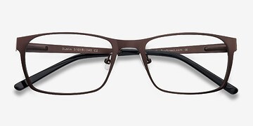 Coffee Dublin -  Classic Metal Eyeglasses