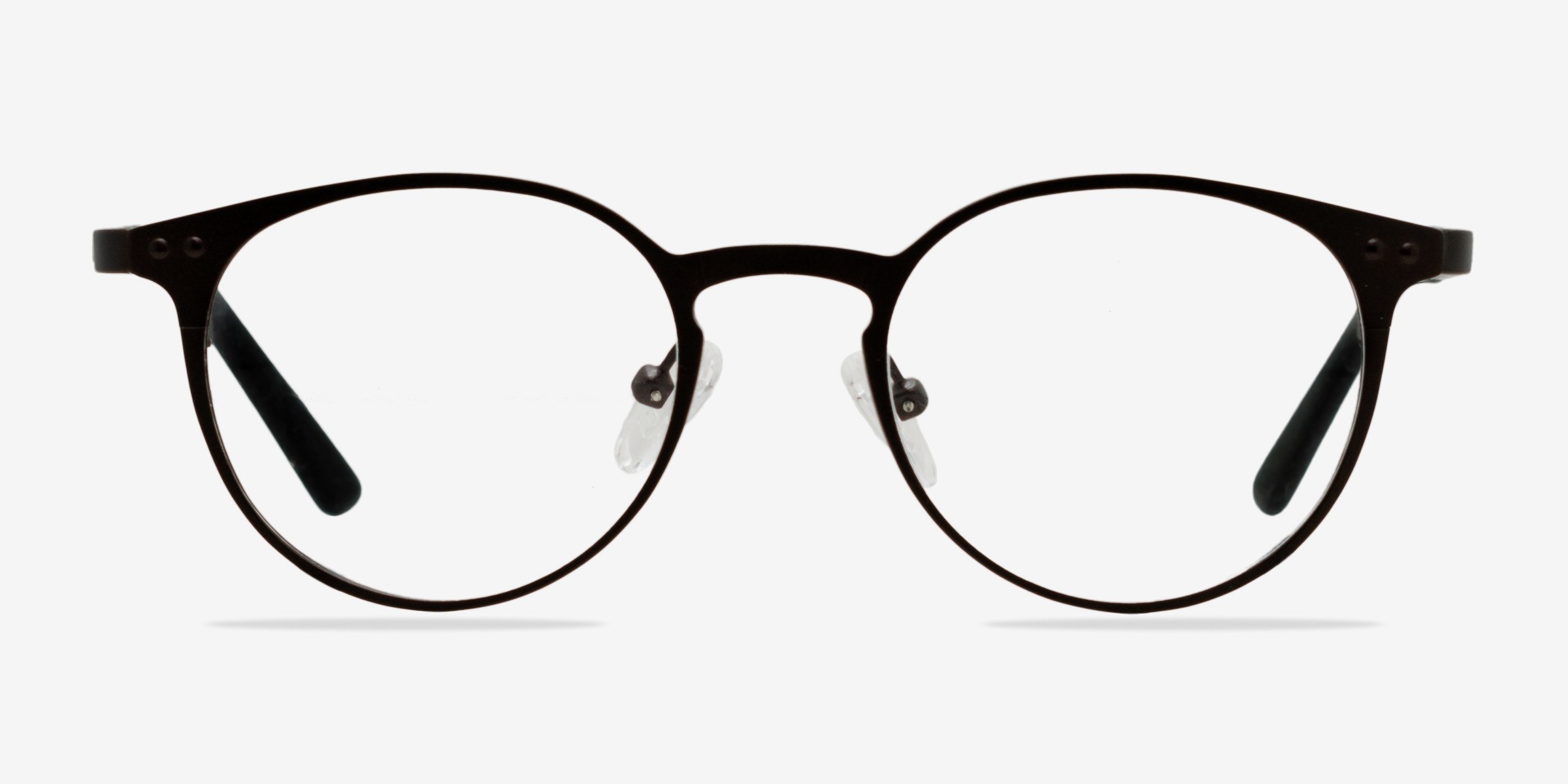 Little Thin Line Café MétalMontures de lunettes de vue d'EyeBuyDirect, Vue de Face