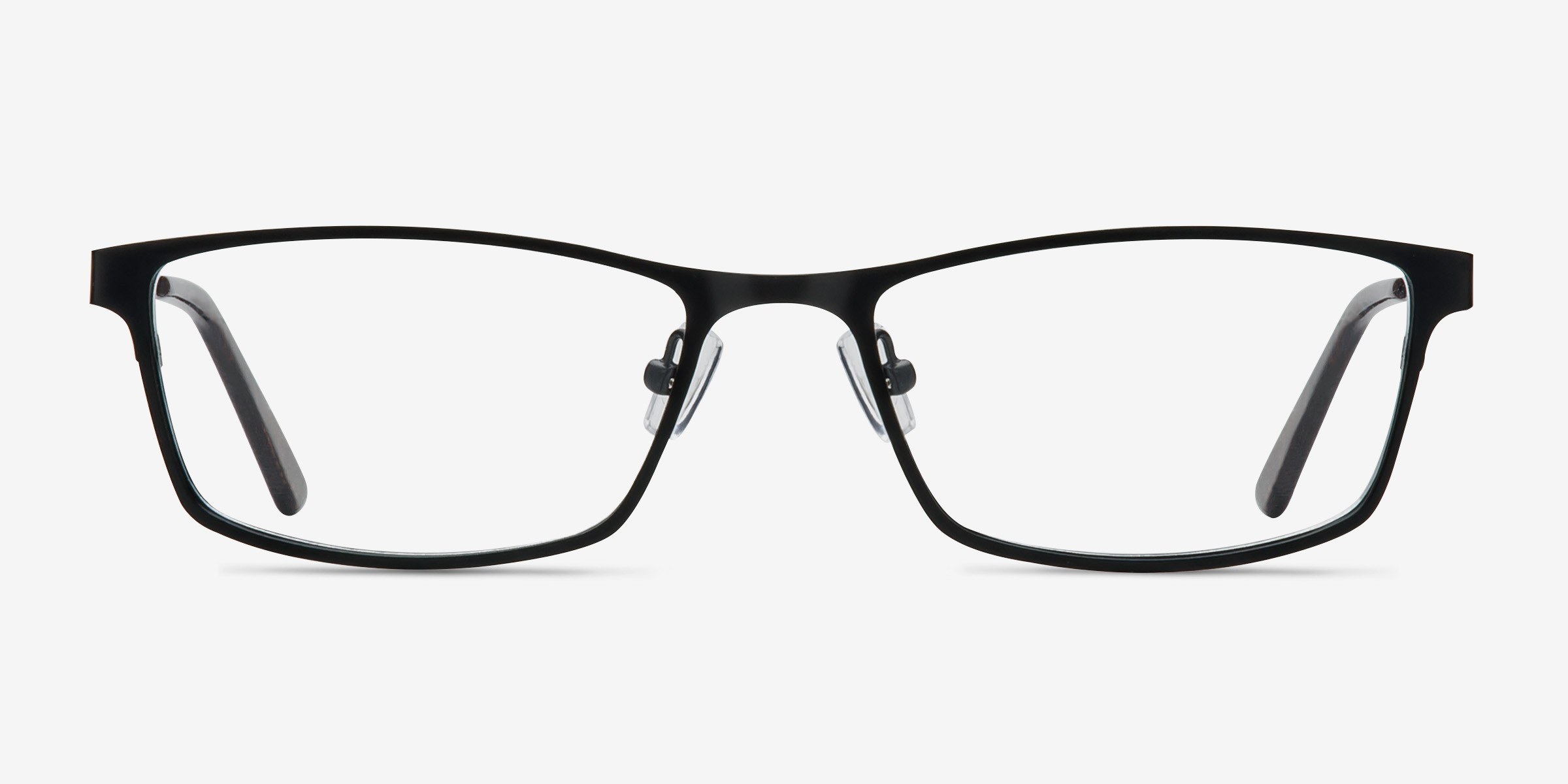 Germantown Black MétalMontures de lunettes de vue d'EyeBuyDirect, Vue de Face