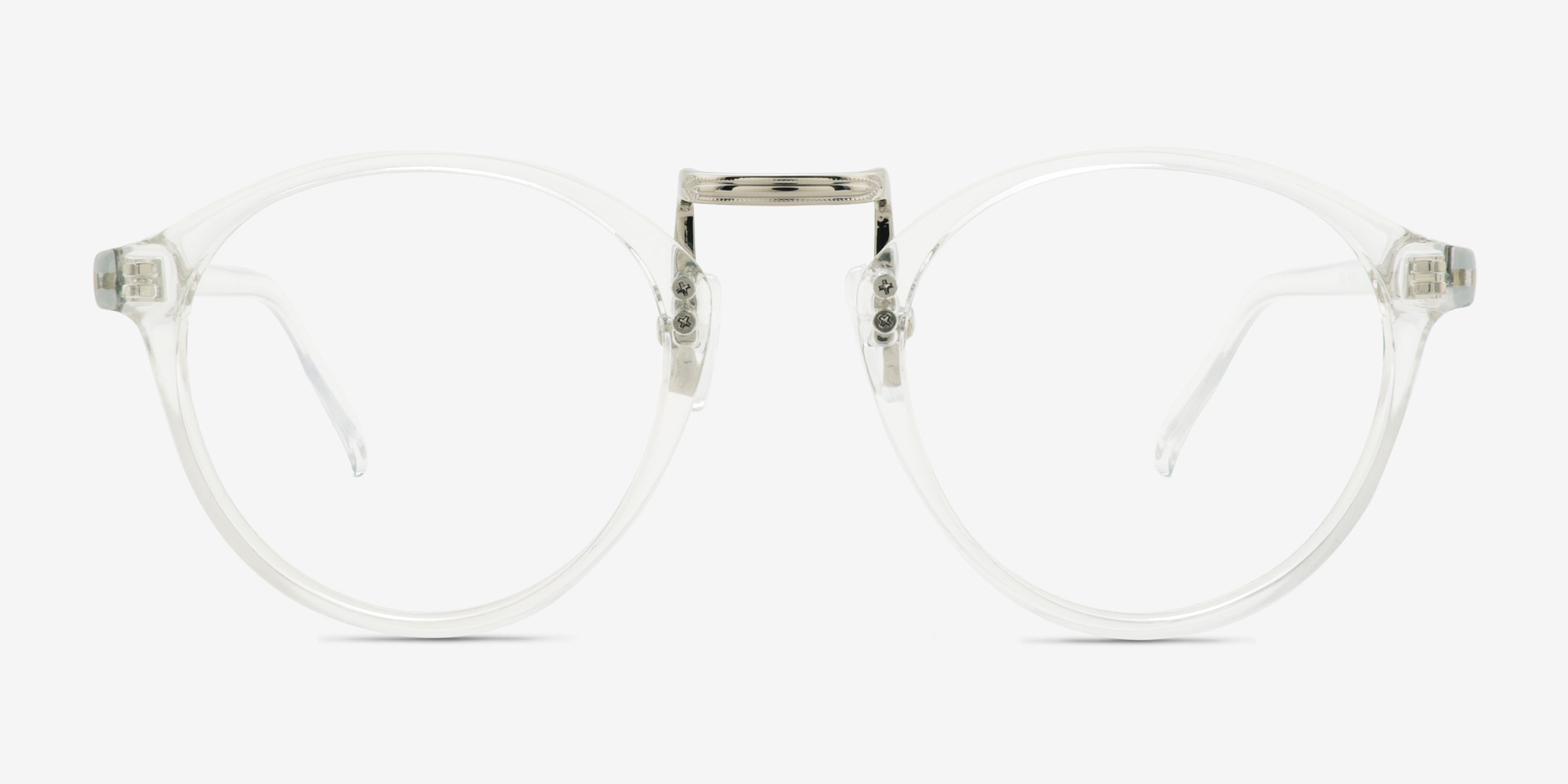 Chillax Transparent PlastiqueMontures de lunettes de vue d'EyeBuyDirect, Vue de Face