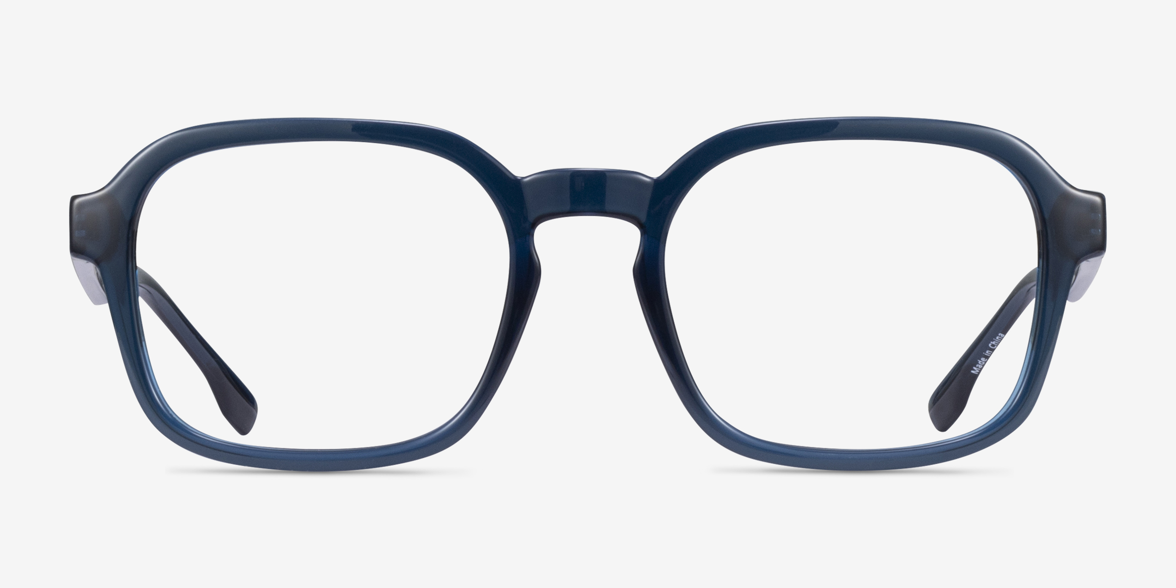 Hardie Bleu marine PlastiqueMontures de lunettes de vue d'EyeBuyDirect, Vue de Face