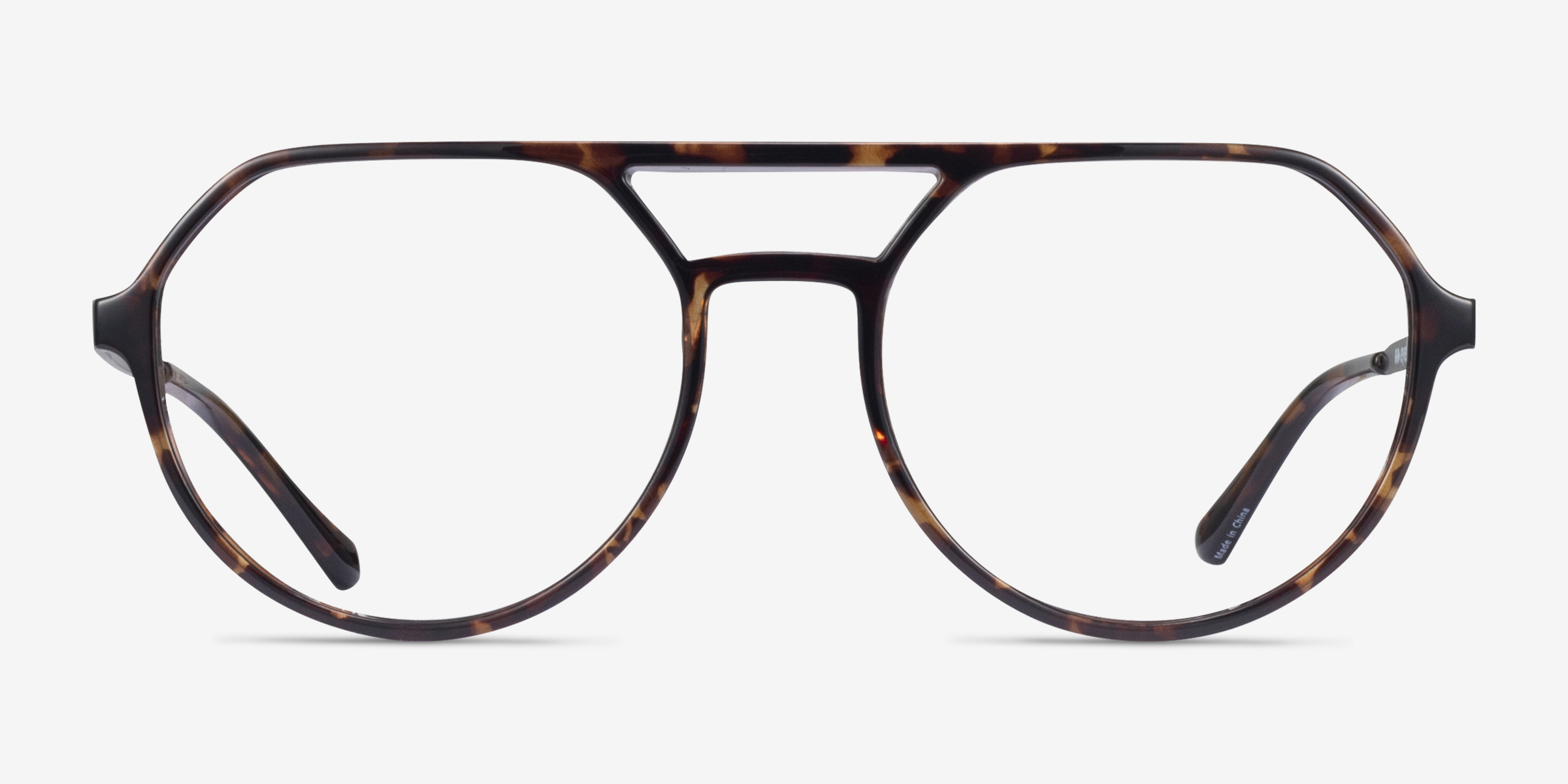 Hara Écailles PlastiqueMontures de lunettes de vue d'EyeBuyDirect, Vue de Face