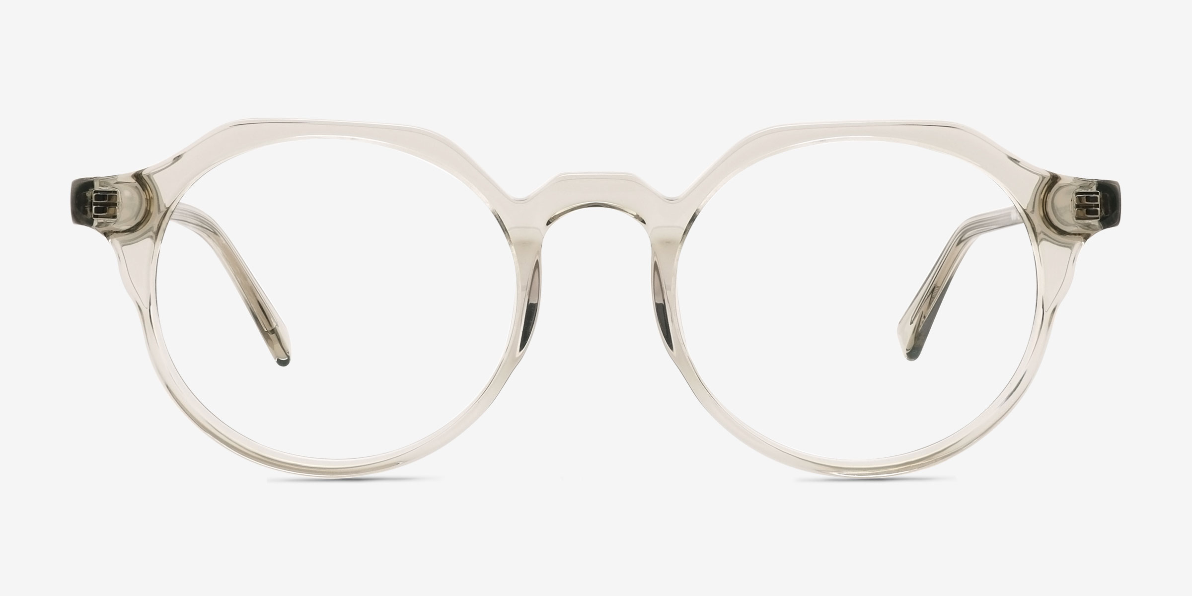 Monarda Vert Éco-responsableMontures de lunettes de vue d'EyeBuyDirect, Vue de Face