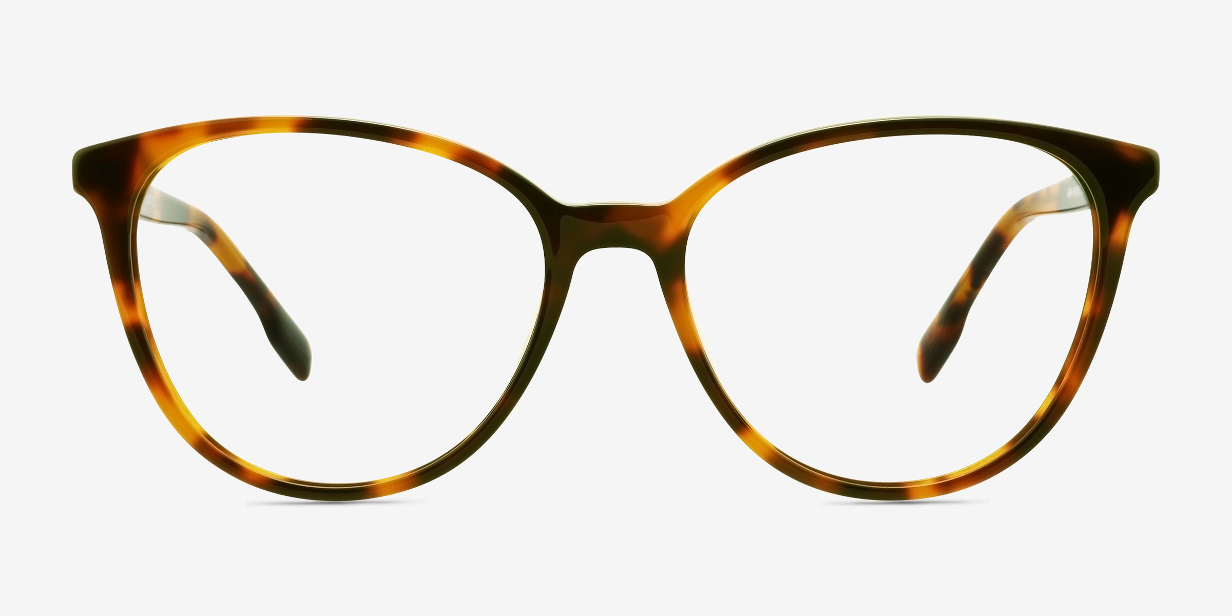 Yarrow Écailles Éco-responsableMontures de lunettes de vue d'EyeBuyDirect, Vue de Face