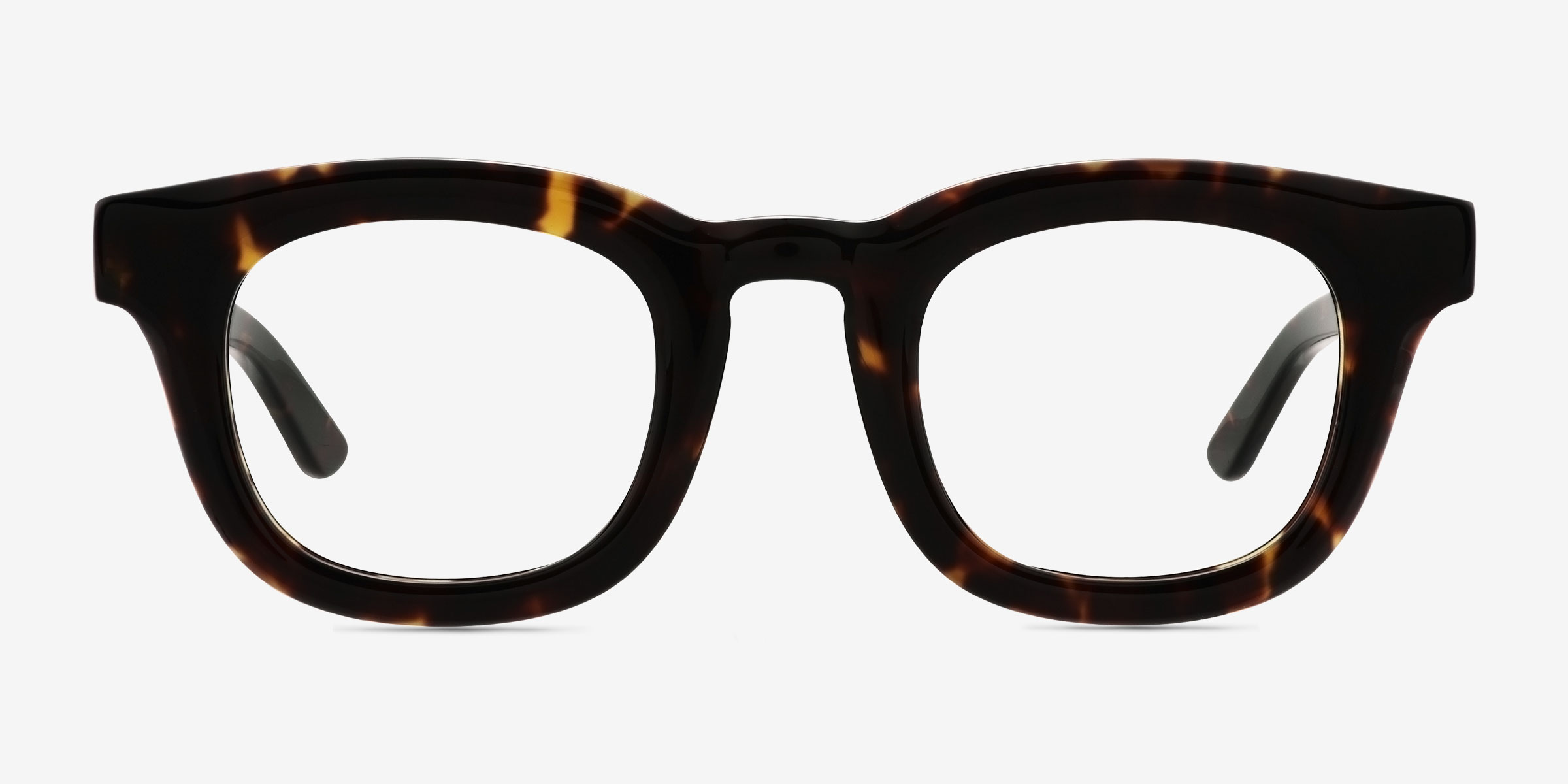 Harrington Écailles Éco-responsableMontures de lunettes de vue d'EyeBuyDirect, Vue de Face