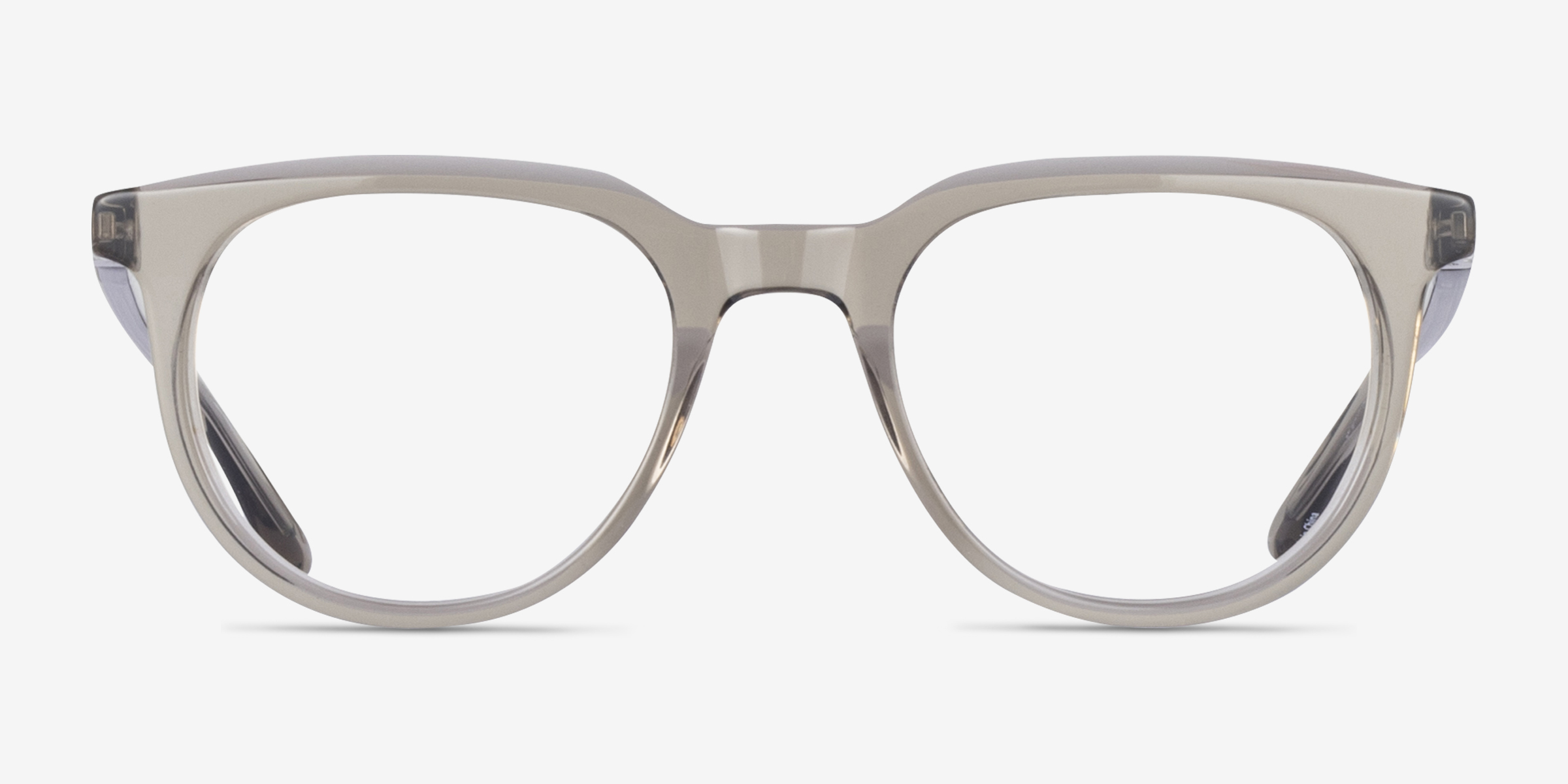 Repose Gris AcétateMontures de lunettes de vue d'EyeBuyDirect, Vue de Face