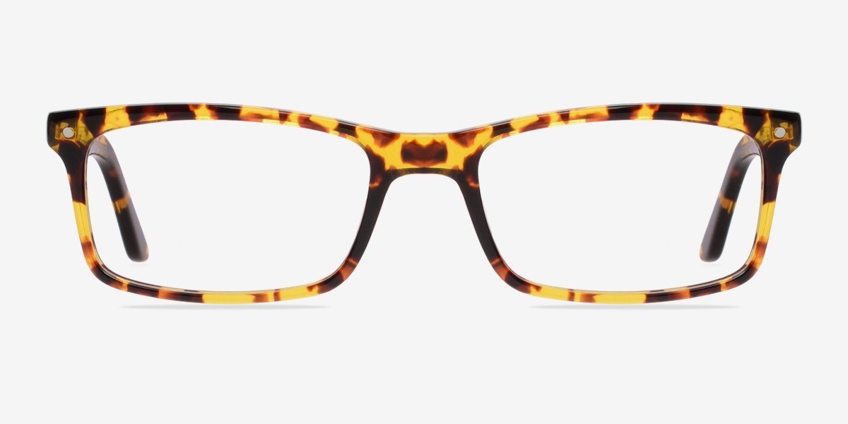 Mandi Écailles AcétateMontures de lunettes de vue d'EyeBuyDirect, Vue de Face