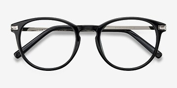Black Daphne -  Fashion Plastic, Metal Eyeglasses