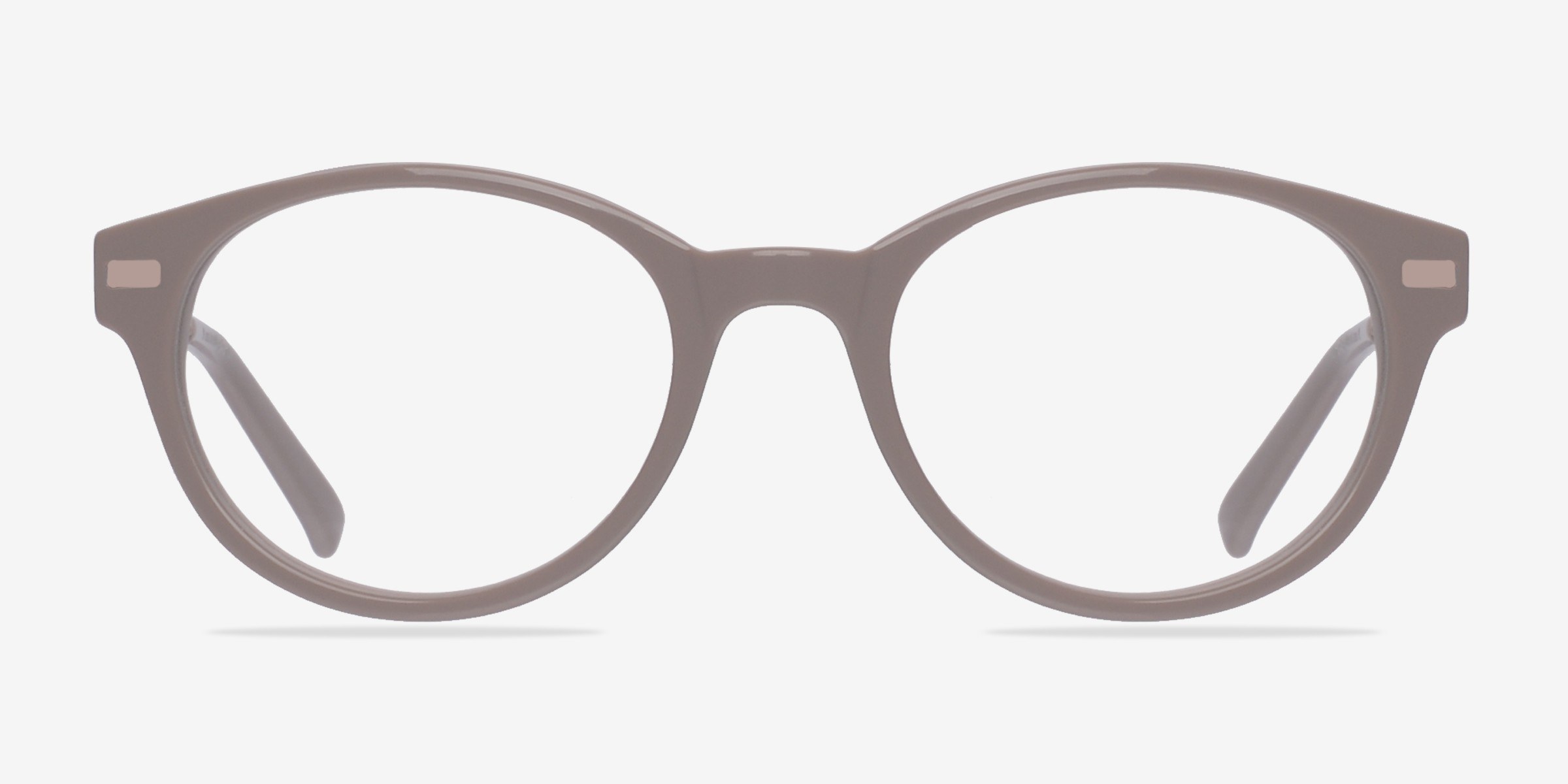 Utopia Gris PlastiqueMontures de lunettes de vue d'EyeBuyDirect, Vue de Face