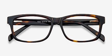 Brown/Tortoise Kyle -  Classic Plastic Eyeglasses