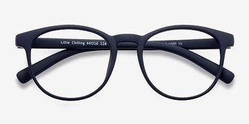 Matte Navy Little Chilling -  Classic Plastic Eyeglasses