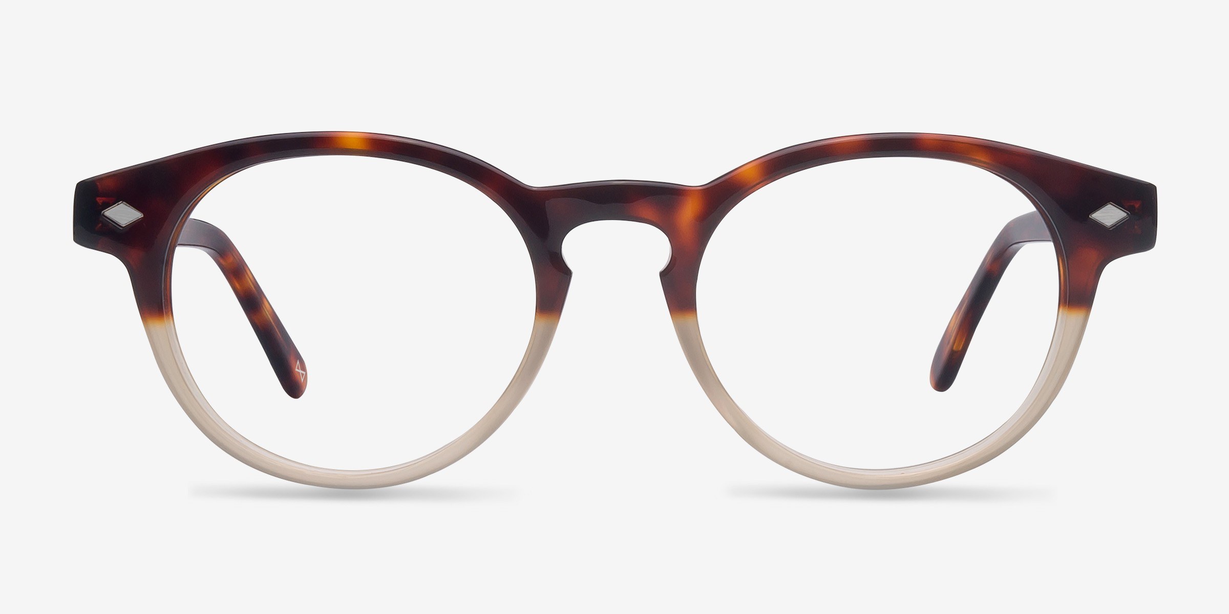 Concept Macchiato Tortoise AcétateMontures de lunettes de vue d'EyeBuyDirect, Vue de Face