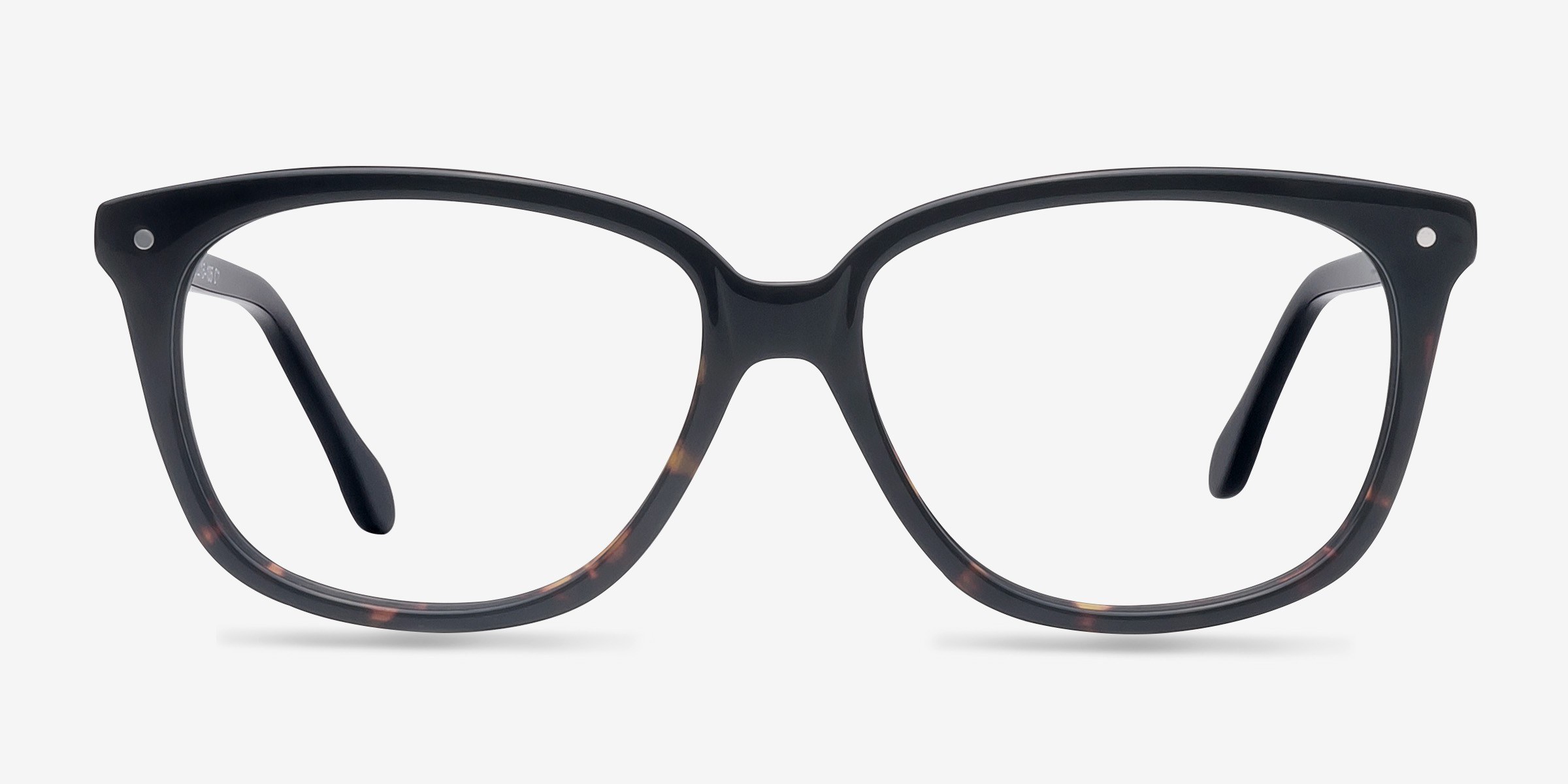 Escapee Écailles AcétateMontures de lunettes de vue d'EyeBuyDirect, Vue de Face