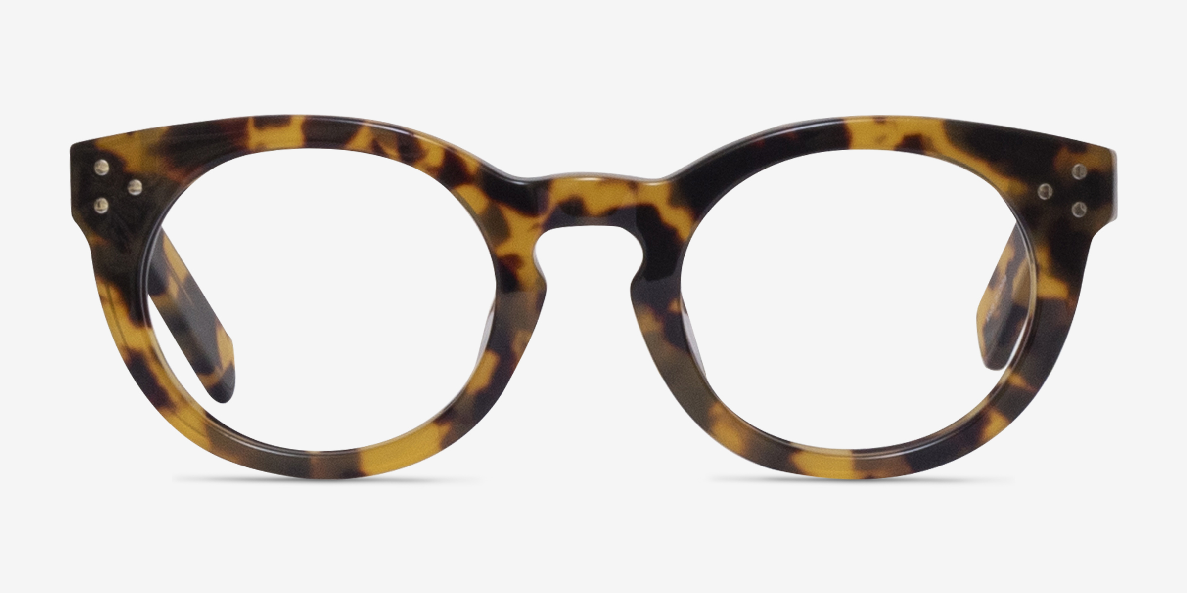 Morla Écailles AcétateMontures de lunettes de vue d'EyeBuyDirect, Vue de Face