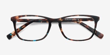 Blue Tortoise Wildfire -  Acetate Eyeglasses