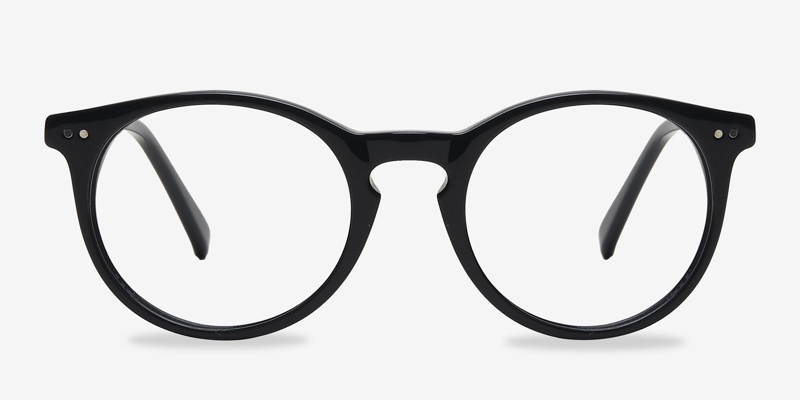 Neptune Vert foncé AcétateMontures de lunettes de vue d'EyeBuyDirect, Vue de Face