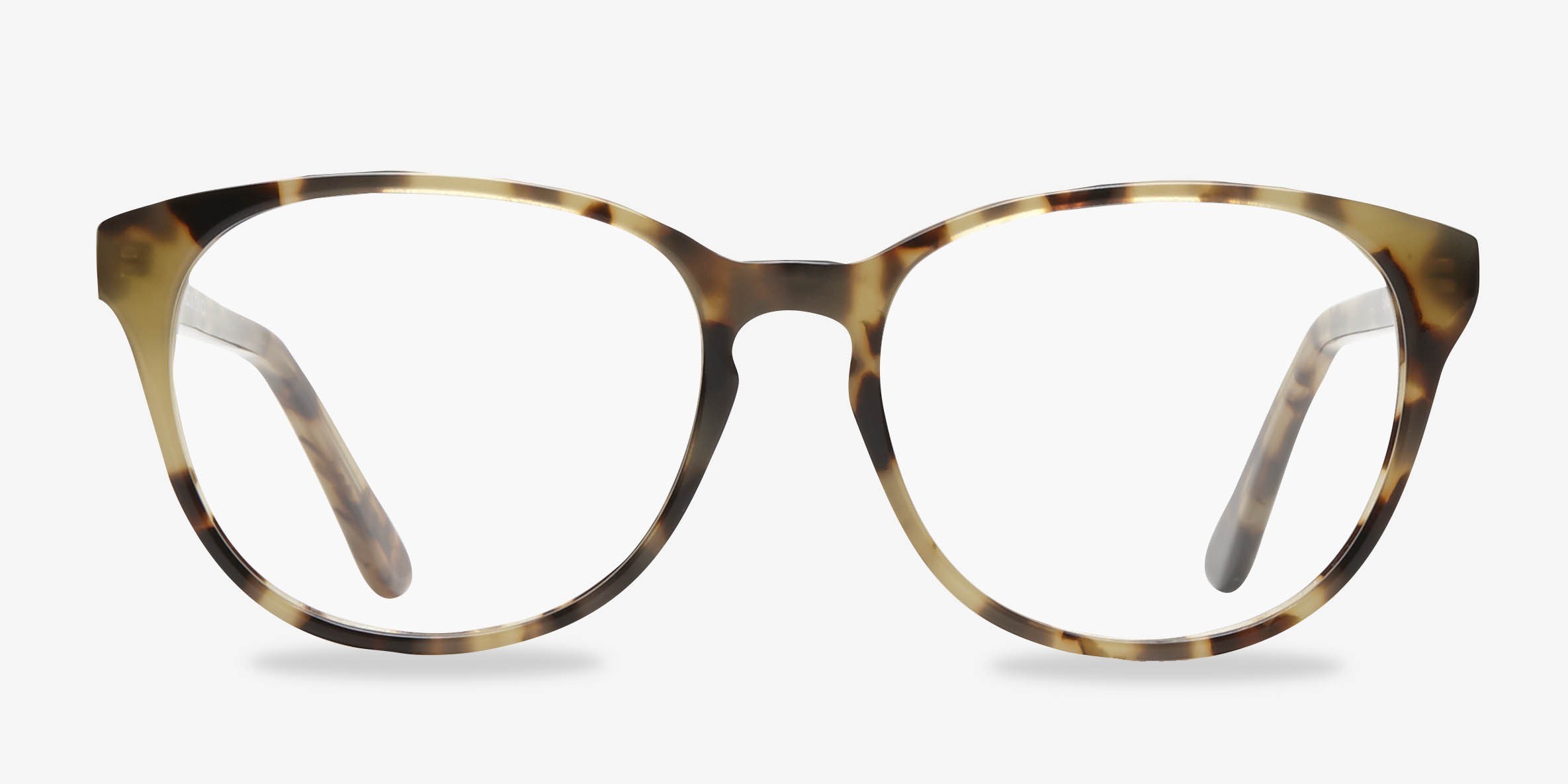 Mars Écailles AcétateMontures de lunettes de vue d'EyeBuyDirect, Vue de Face