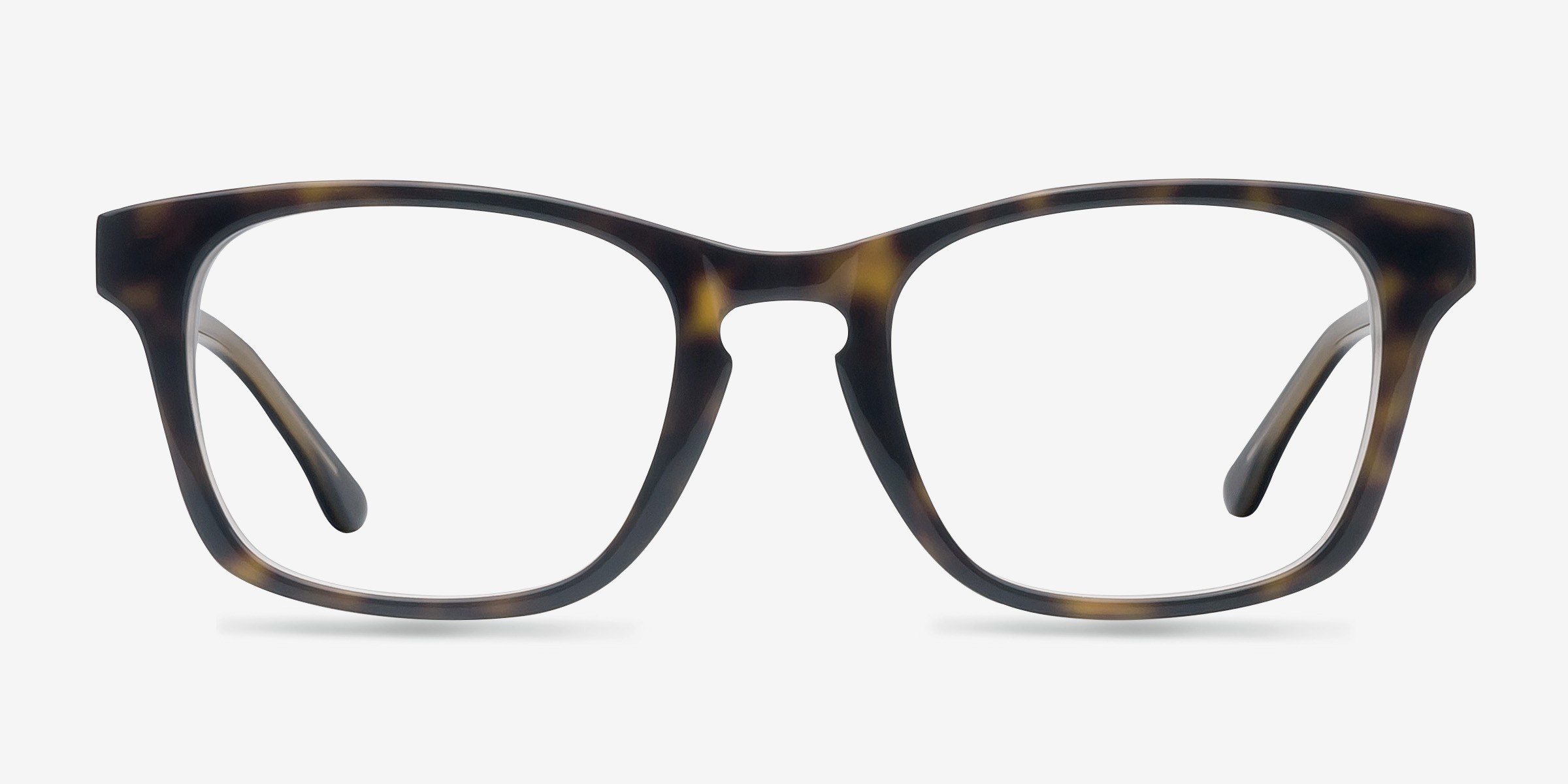 Berlingot Écailles AcétateMontures de lunettes de vue d'EyeBuyDirect, Vue de Face