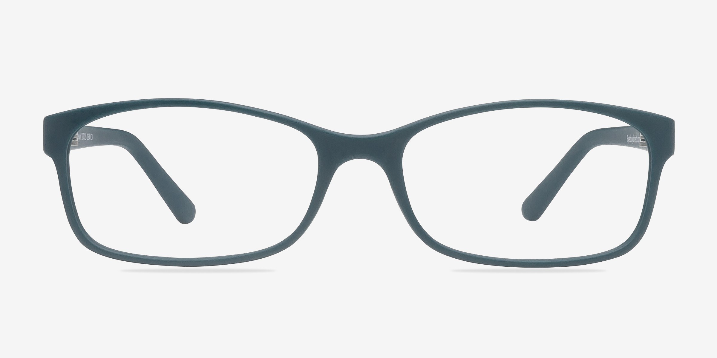 Beads Vert Mat PlastiqueMontures de lunettes de vue d'EyeBuyDirect, Vue de Face