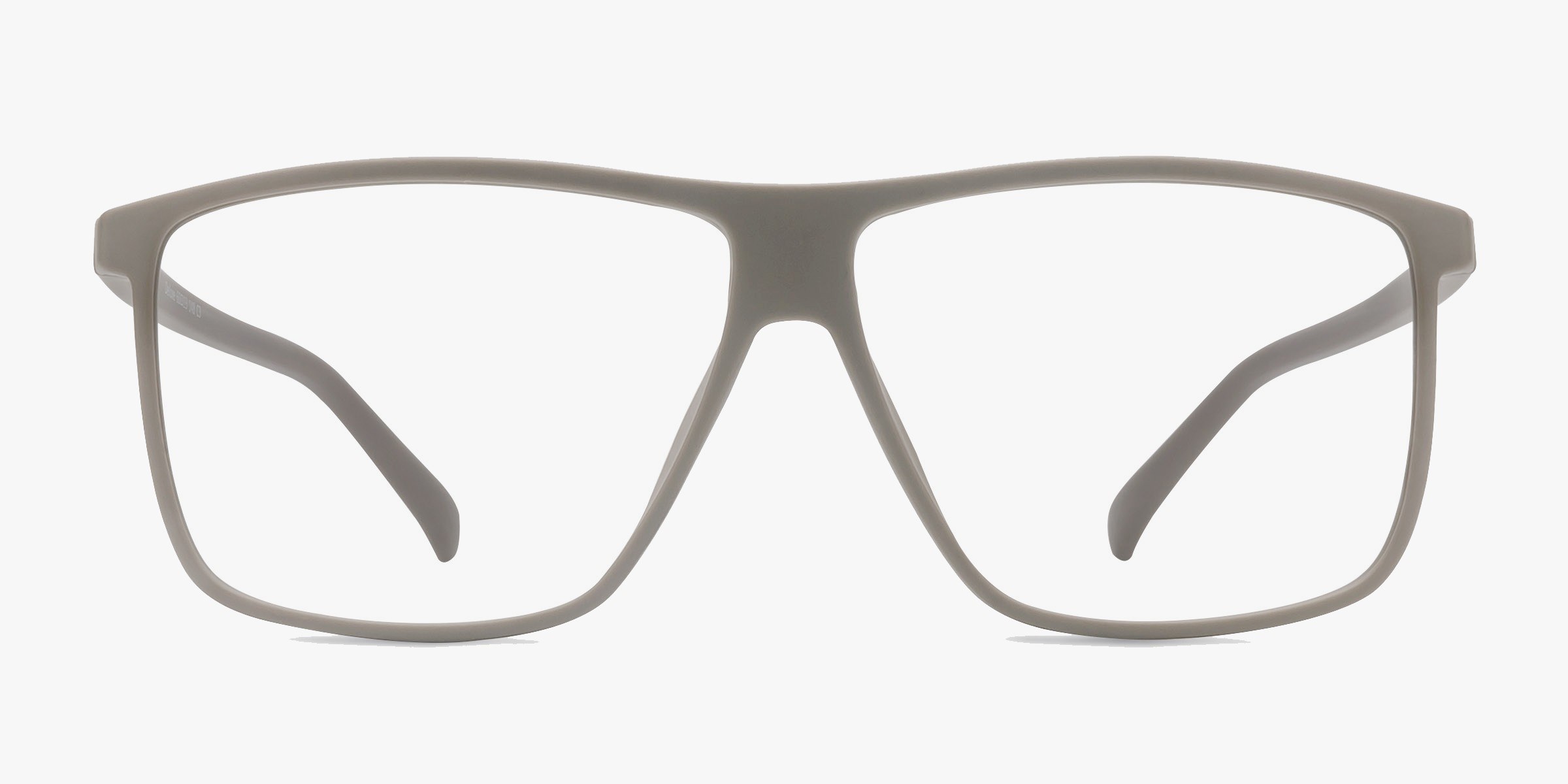 Deluxe Light Green PlastiqueMontures de lunettes de vue d'EyeBuyDirect, Vue de Face