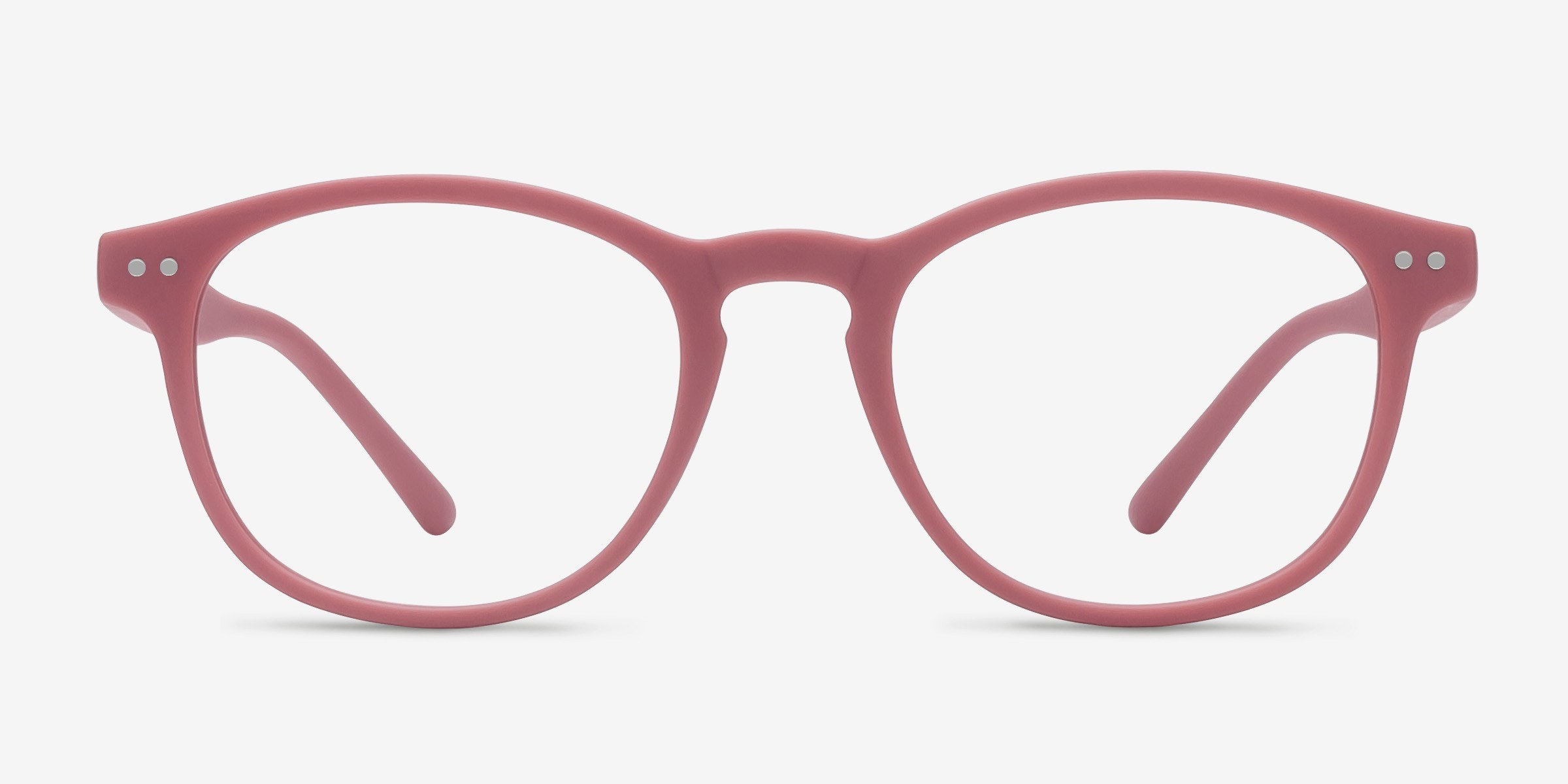 Little Crush Matte Pink PlastiqueMontures de lunettes de vue d'EyeBuyDirect, Vue de Face