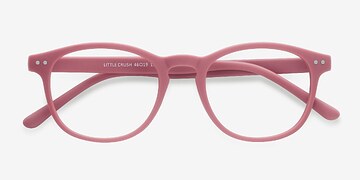 Matte Pink Little Crush -  Colorful Plastic Eyeglasses