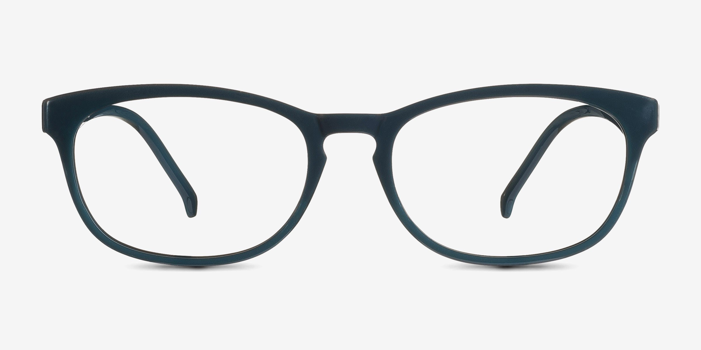 Little Drums Vert PlastiqueMontures de lunettes de vue d'EyeBuyDirect, Vue de Face