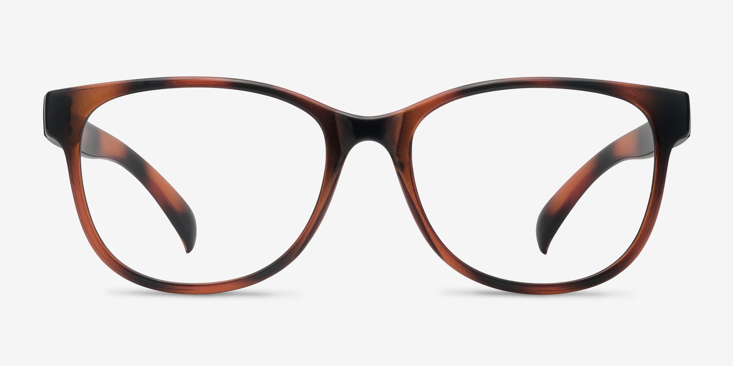 Little Warren Écailles PlastiqueMontures de lunettes de vue d'EyeBuyDirect, Vue de Face