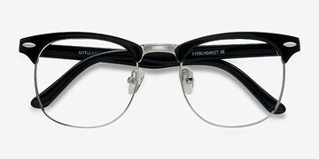 Black Little Coexist -  Geek Plastic, Metal Eyeglasses