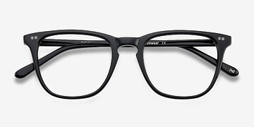 Jet Black Exposure -  Vintage Acetate Eyeglasses