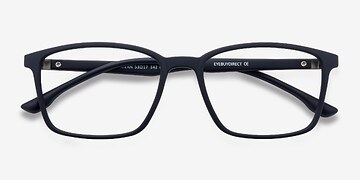 Matte Navy Northern -  Lightweight Plastic Eyeglasses