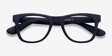 Matte Navy Project -  Plastic Eyeglasses