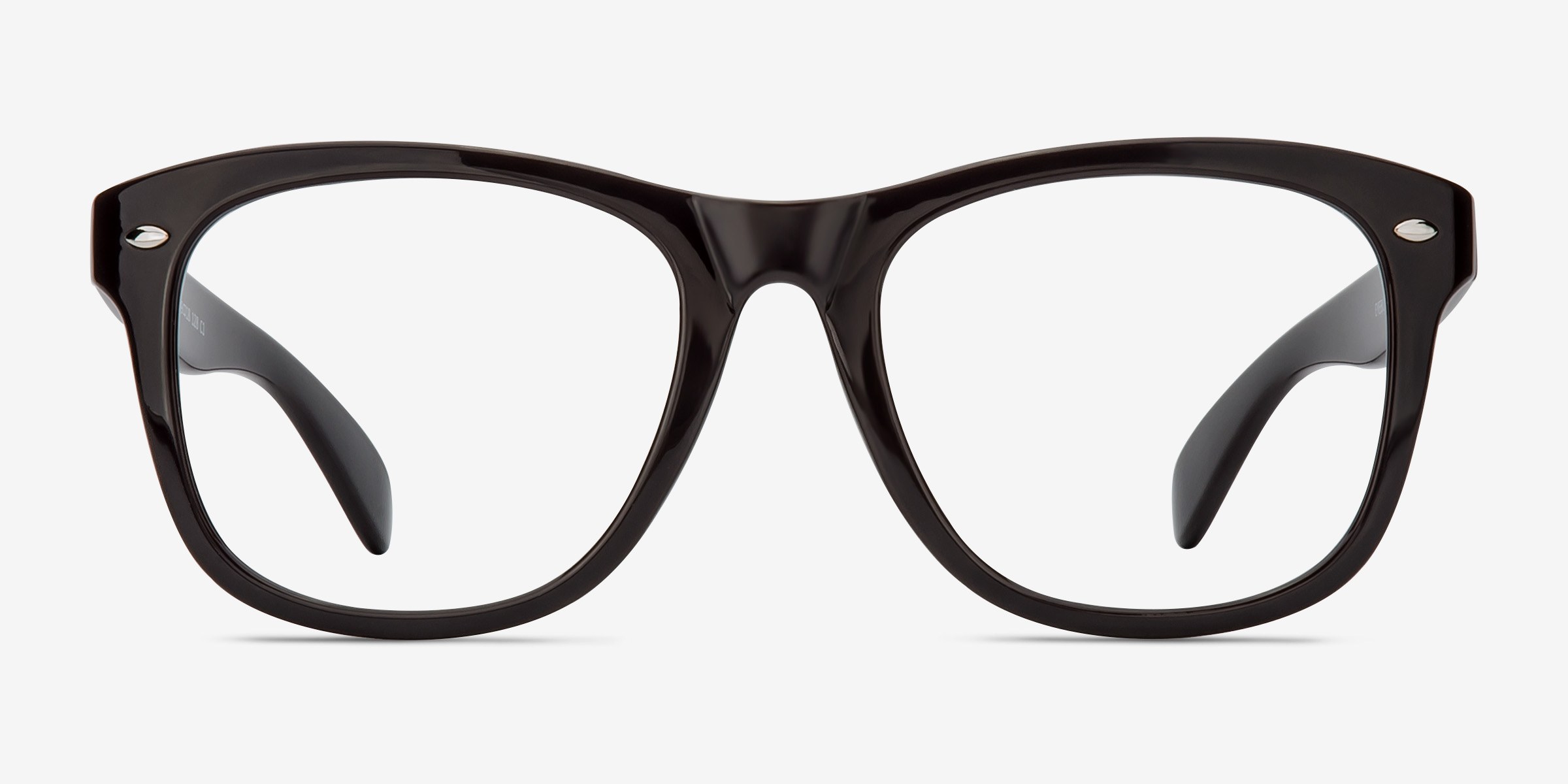 Myrtle Violet PlastiqueMontures de lunettes de vue d'EyeBuyDirect, Vue de Face