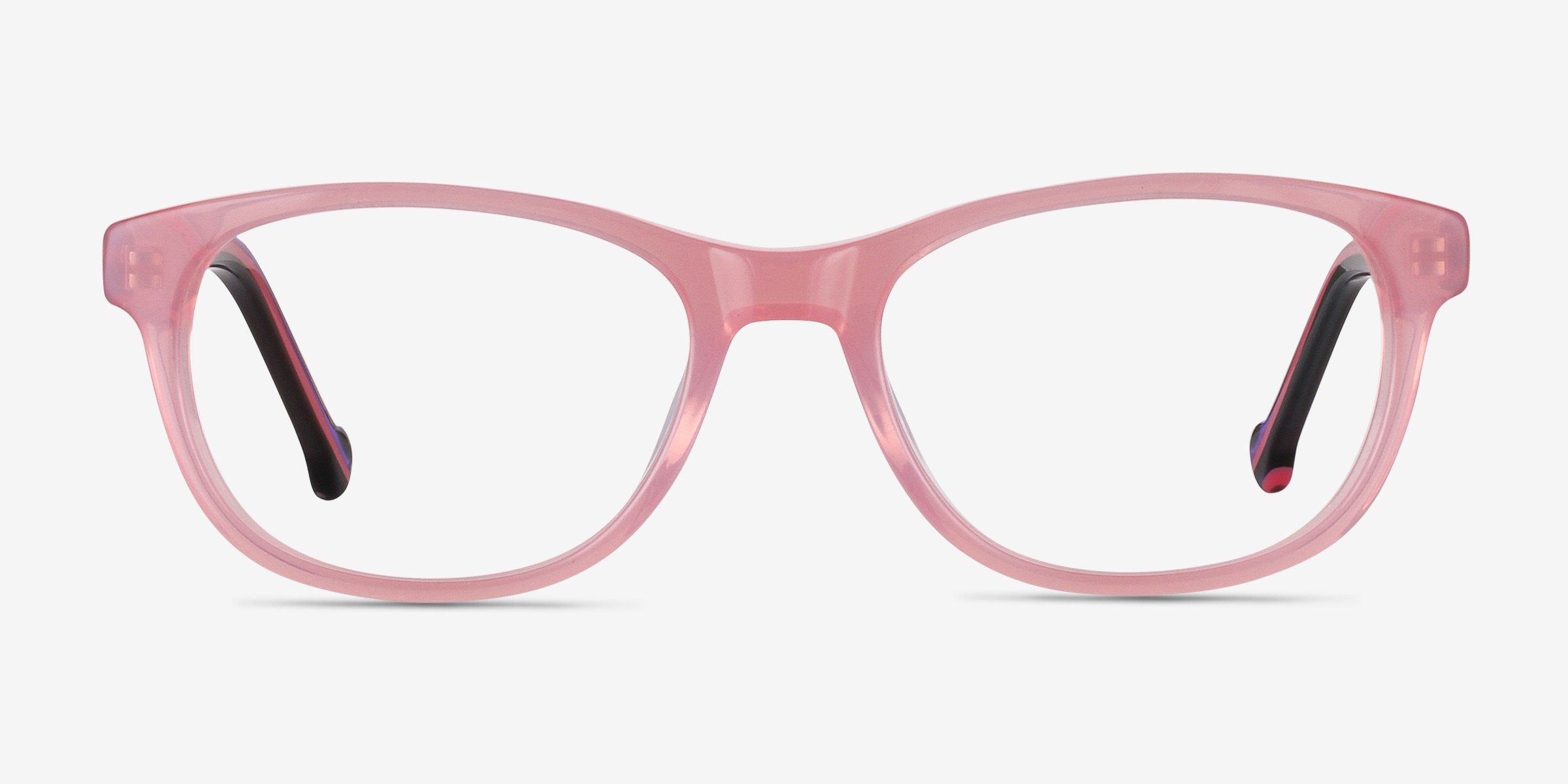 Nifty Rose AcétateMontures de lunettes de vue d'EyeBuyDirect, Vue de Face